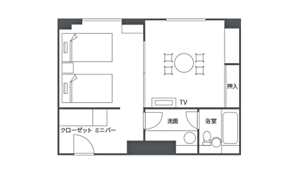 和洋室デラックス